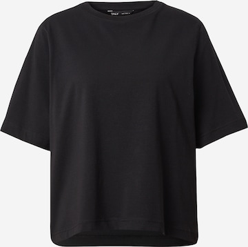 ONLY T-shirt 'ONLLINA' i svart: framsida