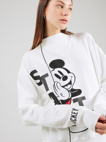 PRINCESS GOES HOLLYWOOD Sweatshirt 'State of Mind Mickey' in Weiß