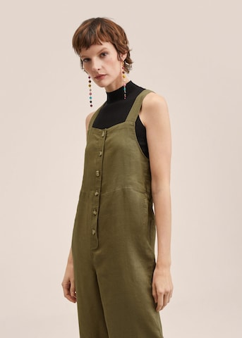 MANGO Jumpsuit 'Arizona' in Green