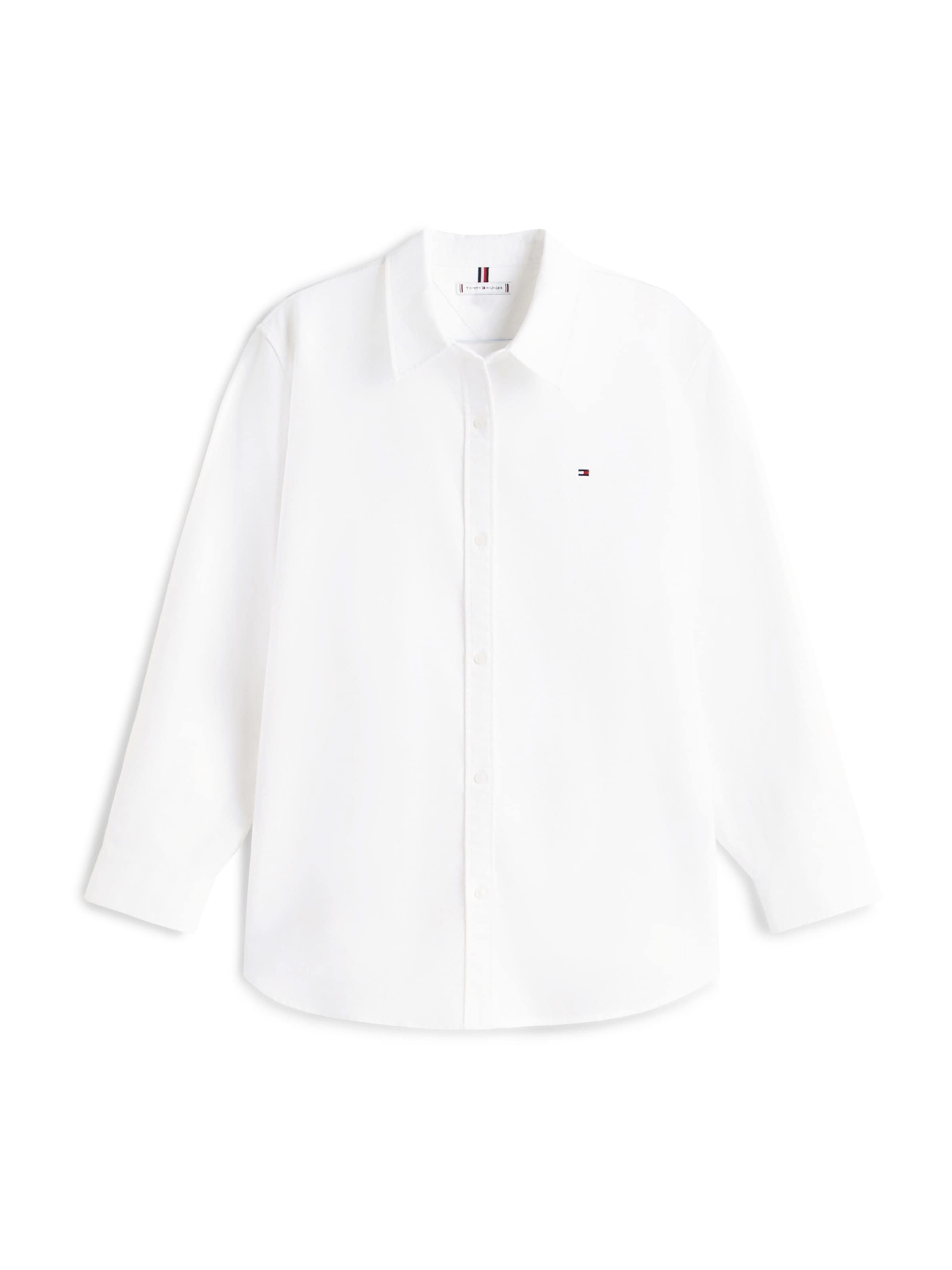 Tommy Hilfiger Curve Блузка в Белый: спереди