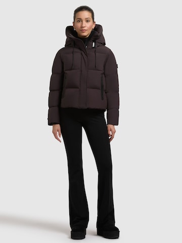 khujo Winter jacket 'Enits' in Purple