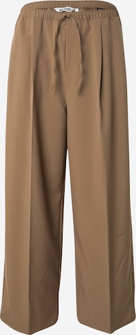 ruda WEEKDAY Laisvas Kelnės su kantu: priekis