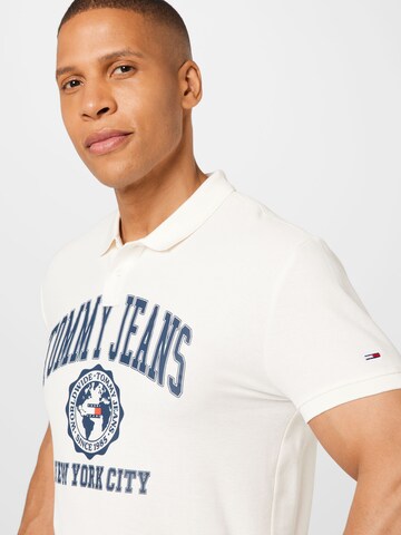 Tommy Jeans - Camiseta 'Collegiate' en blanco