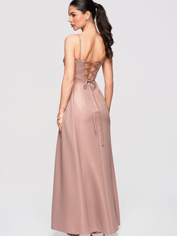 Ombre - Vestido de noche en beige