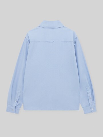 Pull&Bear Regular fit Overhemd in Blauw