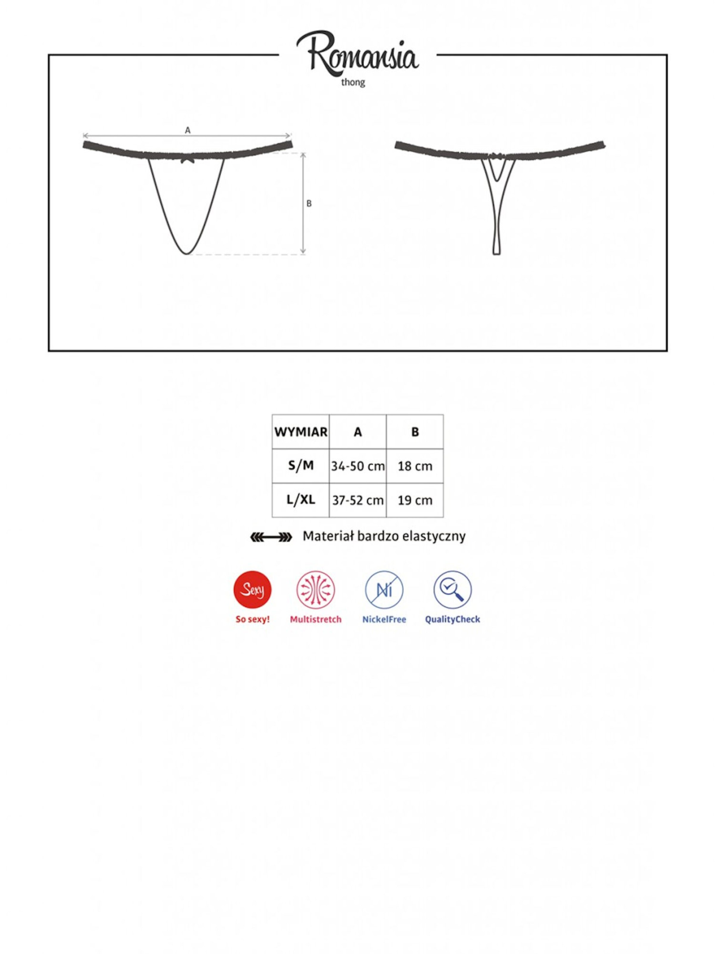 Obsessive String 'Romansia thong'‌‌‌‌‌‌‌‌‌‌ in Rot