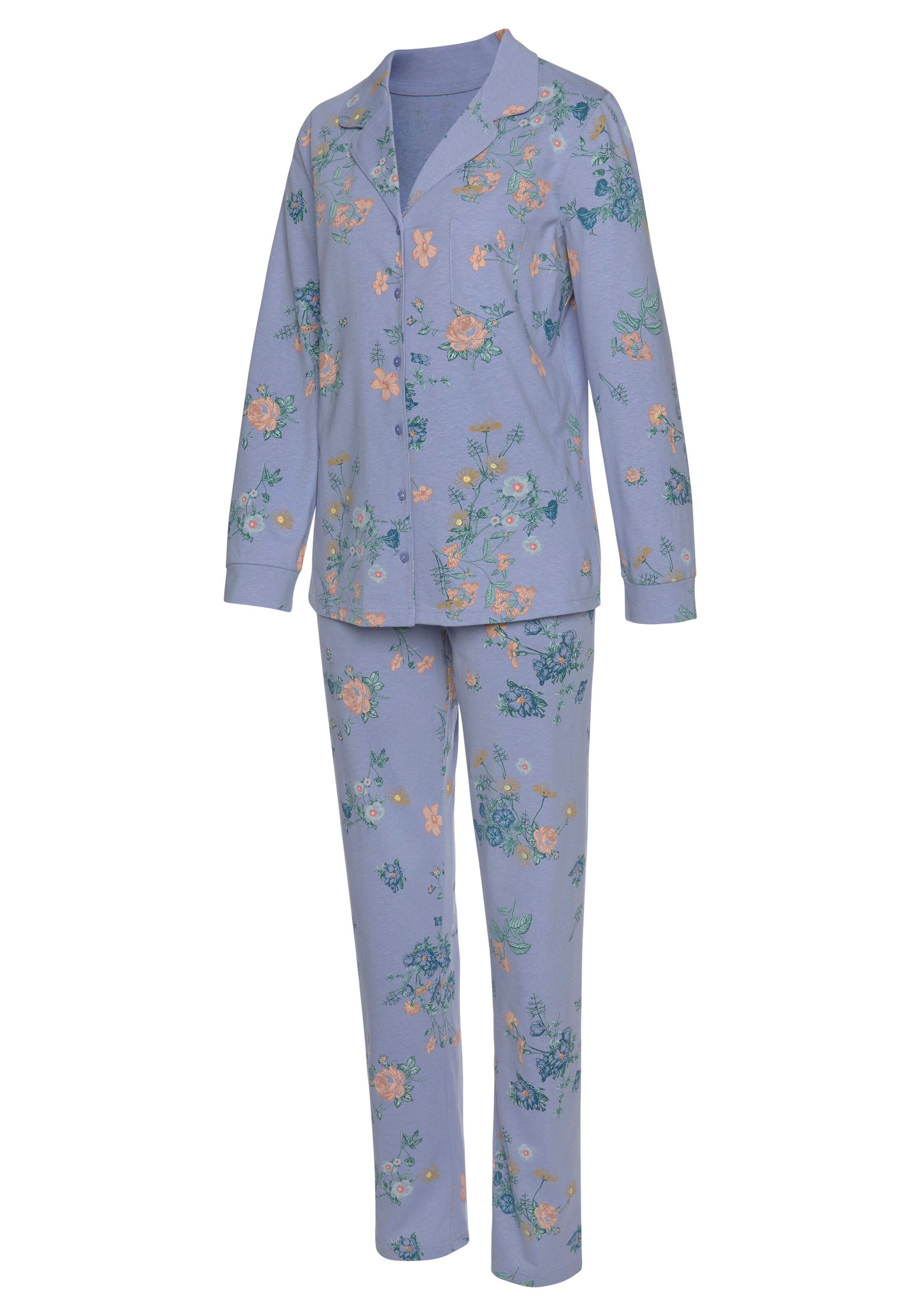 VIVANCE Pajama 'Dreams' in Blue