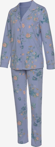 VIVANCE Pyjama 'Dreams' in Blau