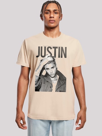 F4NT4STIC Shirt in Beige: voorkant