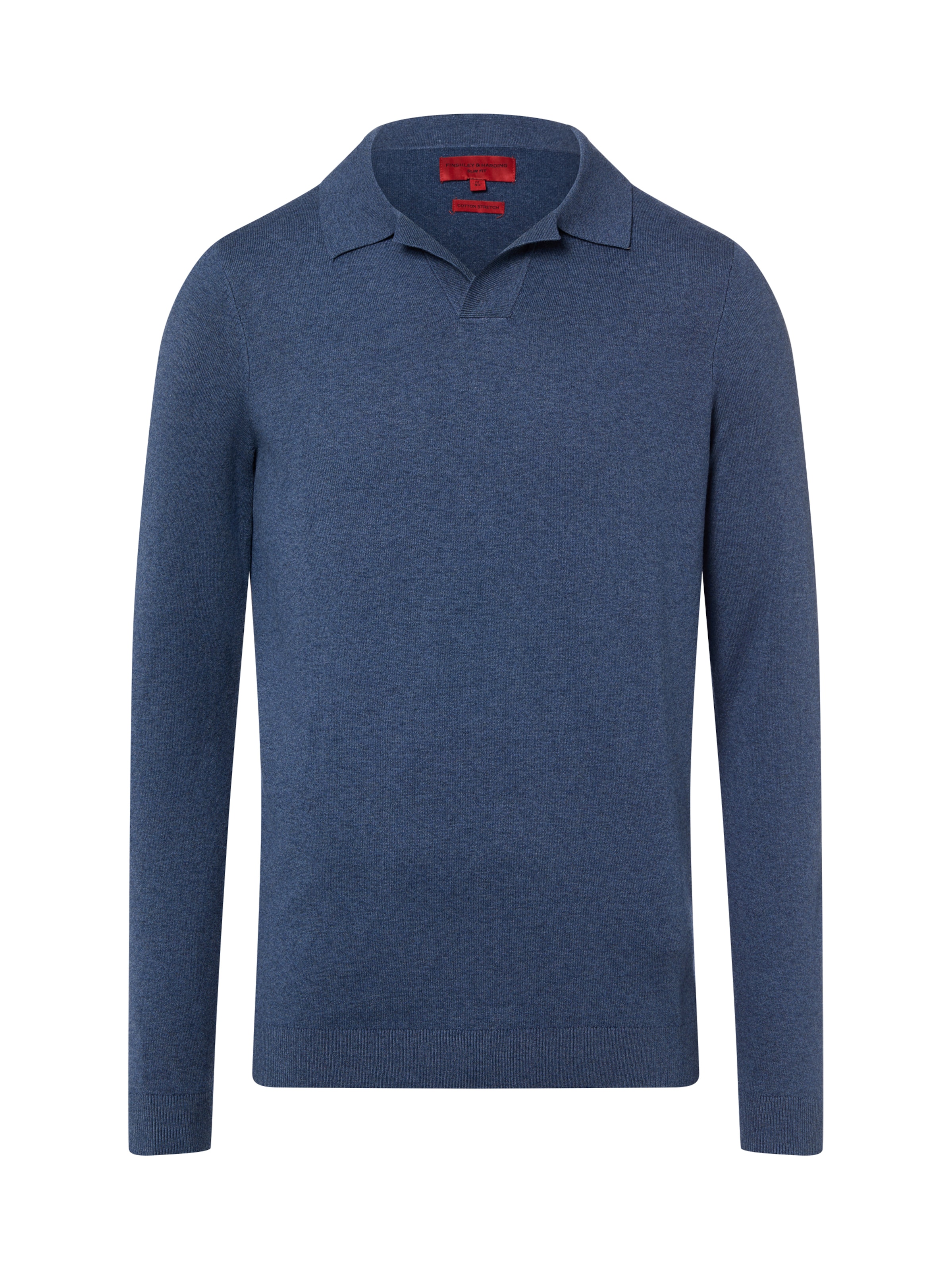 Finshley & Harding Pullover in Blau: Vorderseite