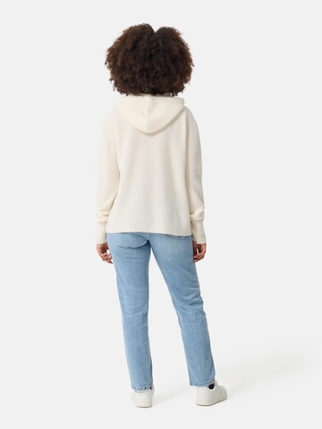CASH-MERE.CH Pullover i hvid