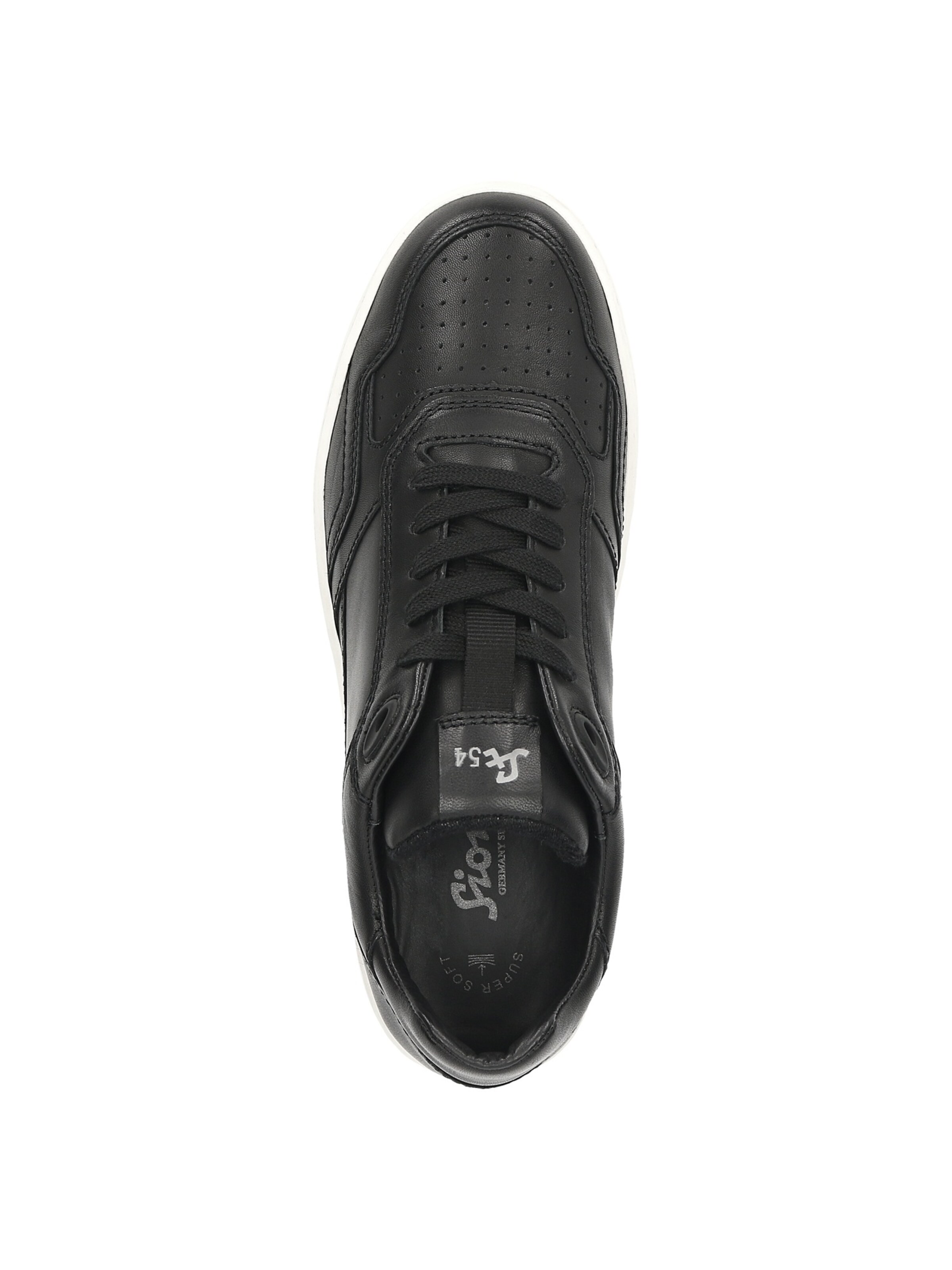 Baskets basses ' Tedroso-704 ' SIOUX en noir