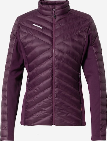 MAMMUT Zunanja jakna 'Albula' | vijolična barva: sprednja stran