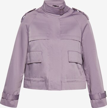 faina Between-season jacket in Purple: front