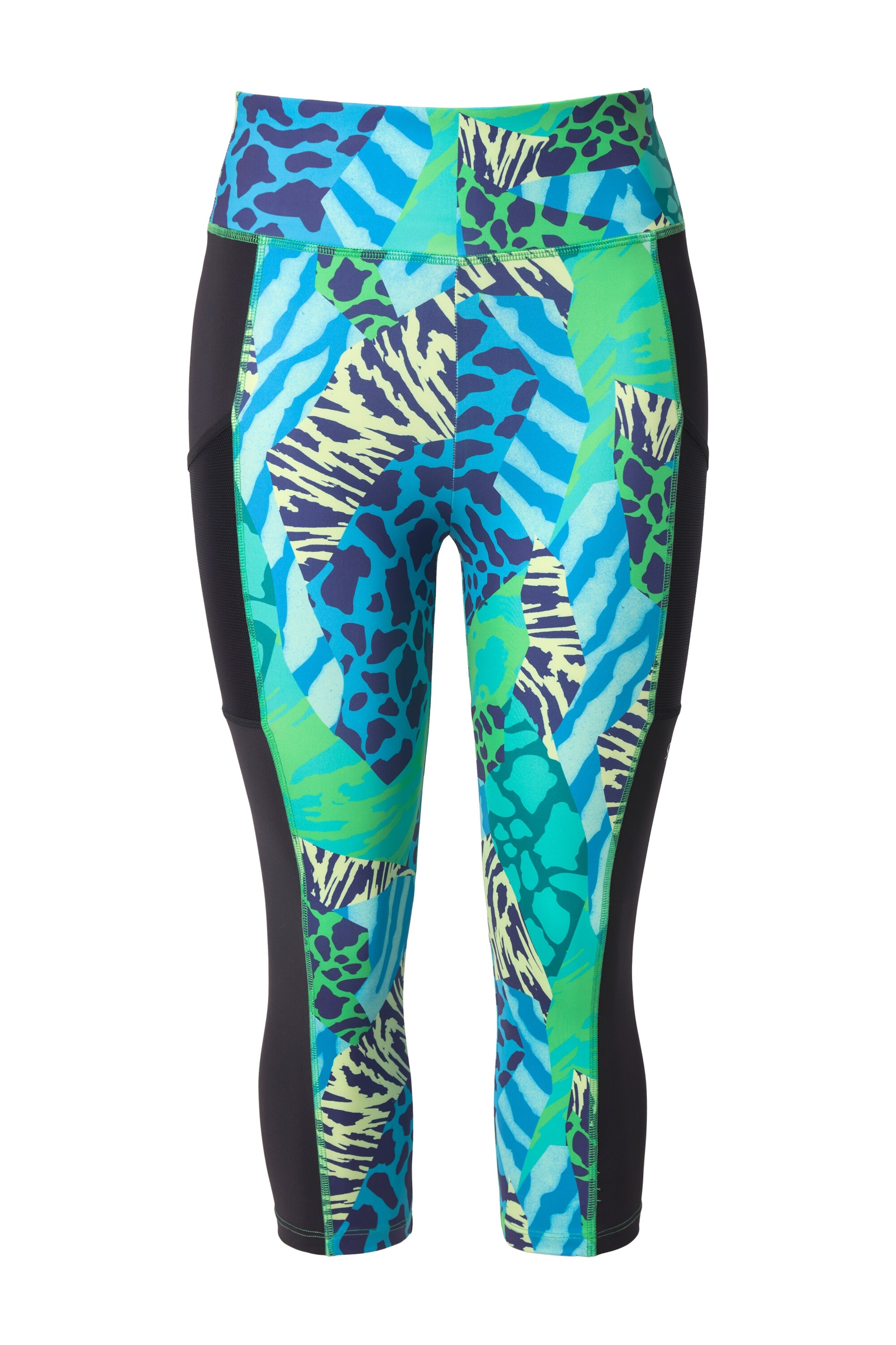 Ulla Popken Skinny Leggings in Mischfarben: Vorderseite