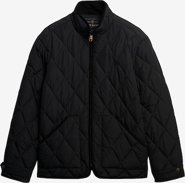 Veste mi-saison Superdry & Co en noir : devant