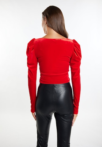 T-shirt faina en rouge