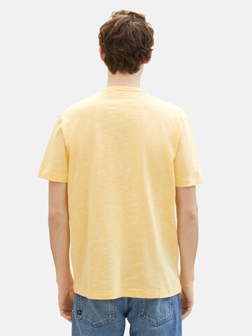 T-Shirt TOM TAILOR en jaune