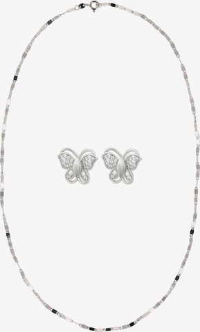 faina - Conjunto de joyería en plata: frente