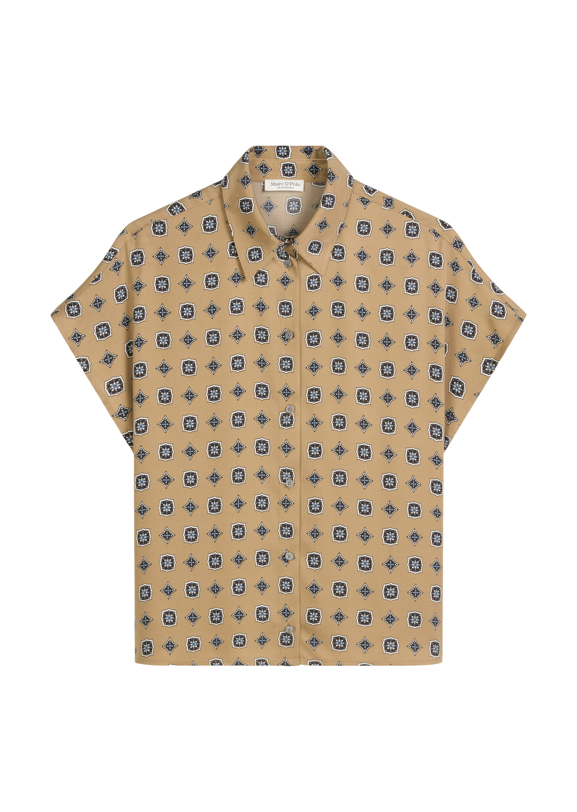 Marc O'Polo Bluse in Beige: Vorderseite