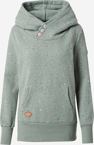 Ragwear Sweatshirt 'CHELSEE' in Groen: voorkant