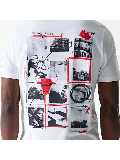 NEW ERA Shirt in Red / White, Item view