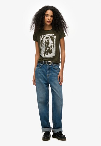Superdry Shirt 'Pop Archive' in Groen