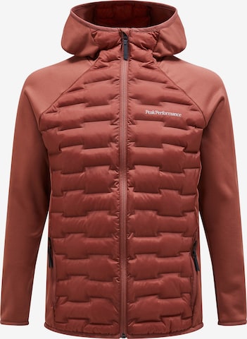 PEAK PERFORMANCE Outdoor jacket in Red: front