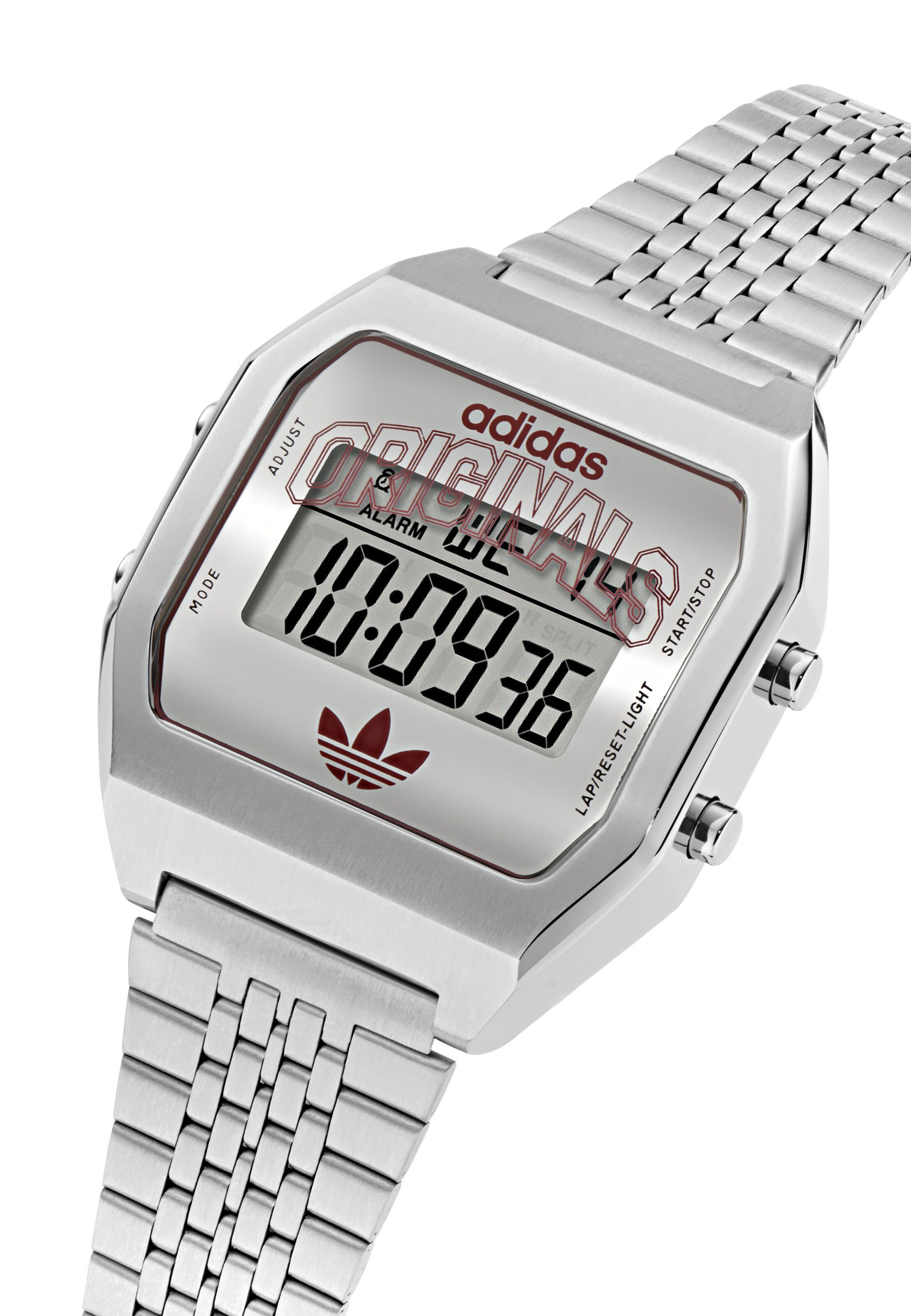 ADIDAS ORIGINALS Digitaal horloge in Zilver
