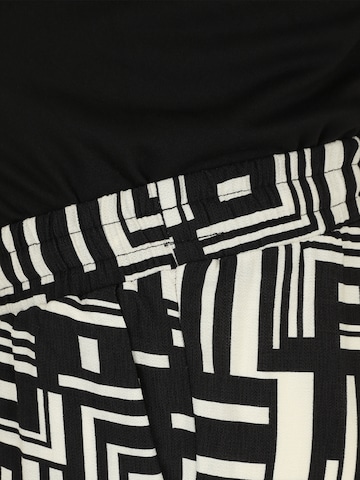 Only Maternity Loosefit Broek 'OLMKARTA' in Zwart