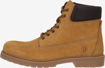 Stivale stringato 'Pantumil' di Palado in beige: frontale
