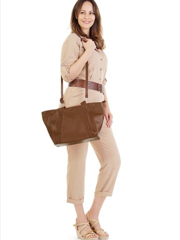 Cabas Samantha Look en marron