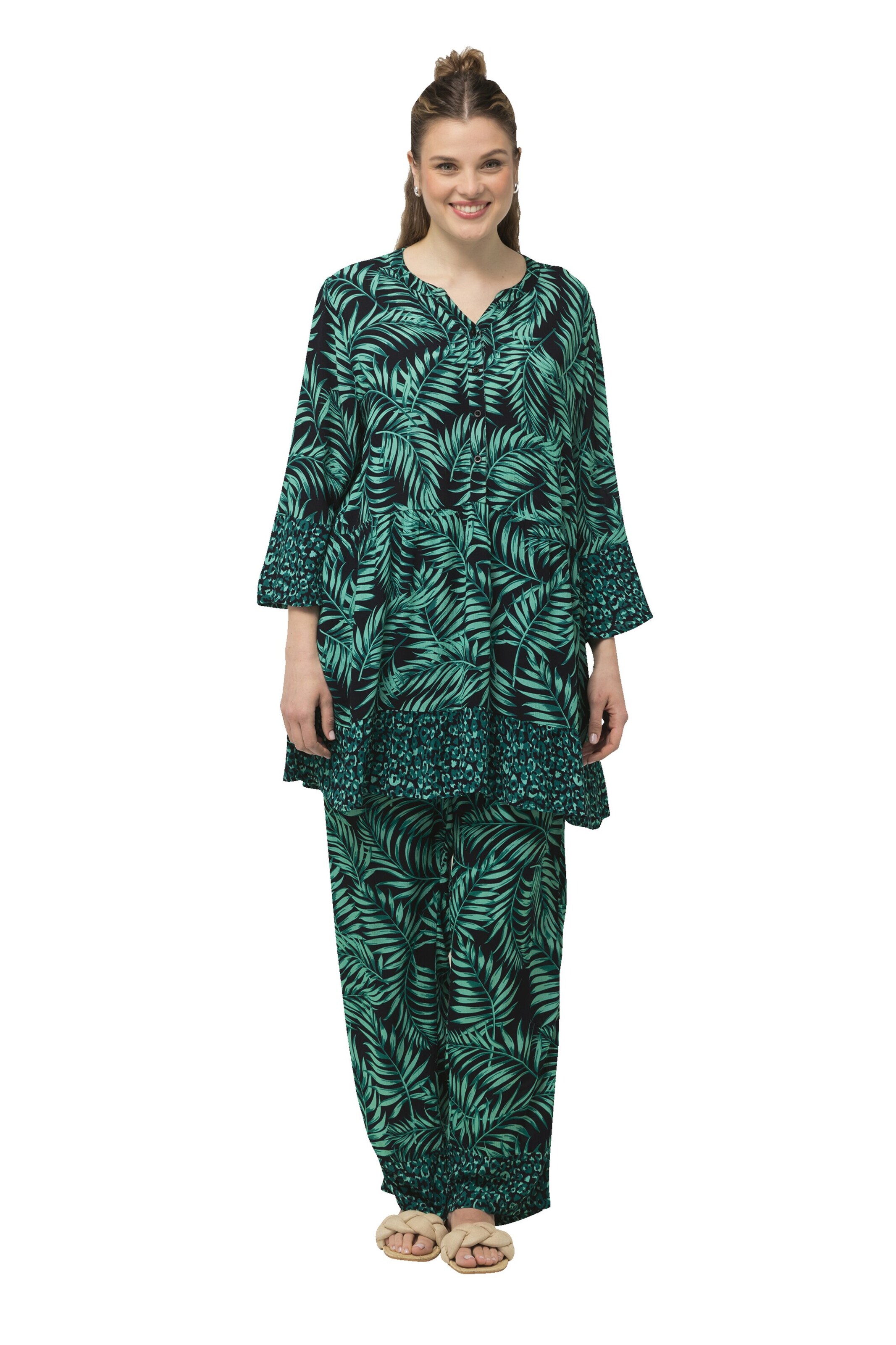 Ulla Popken Tunika in Grün