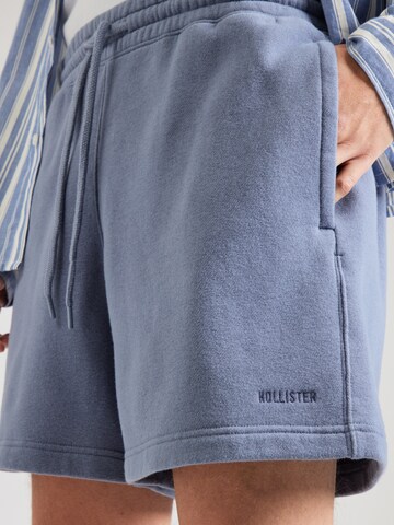 Regular Pantalon HOLLISTER en bleu