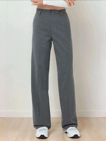 Hiccup Wide Leg Hose in Grau: Vorderseite
