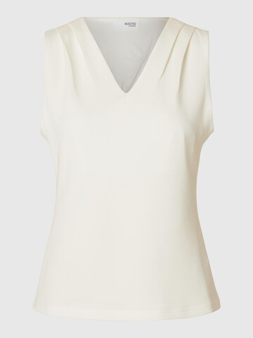 SELECTED FEMME Overdel i hvid: forside
