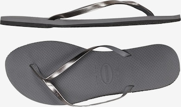 HAVAIANAS Sandalen 41 in Silber: Vorderseite