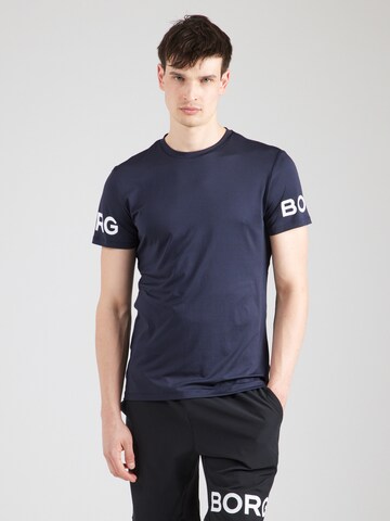 Maglia funzionale di BJÖRN BORG in blu: frontale