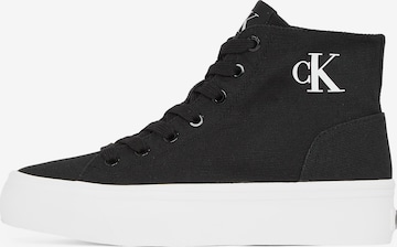 Calvin Klein JeansVisoke tenisice - crna boja: prednji dio