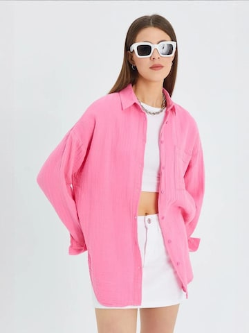 Camicia da donna di MixRay in rosa