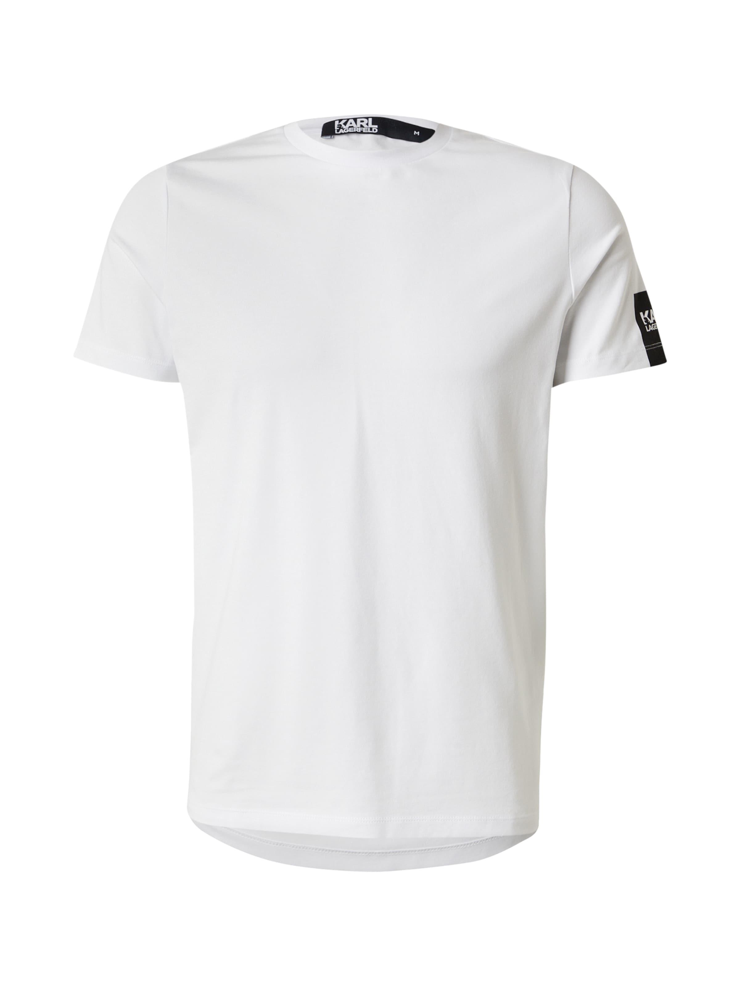 T-Shirt Karl Lagerfeld en blanc : devant