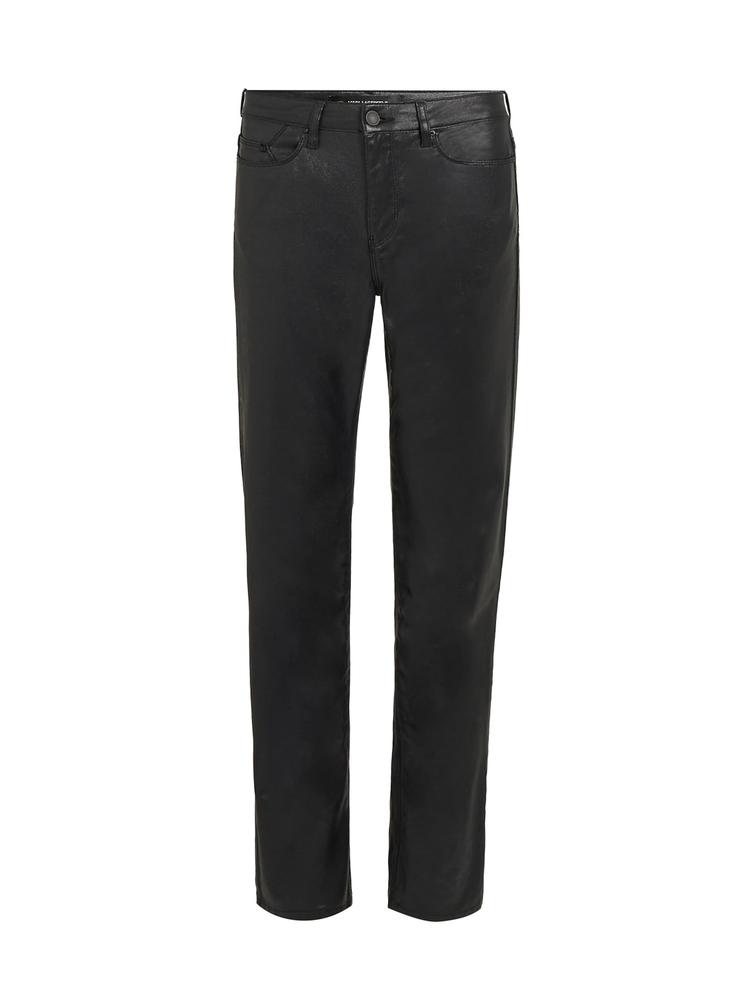 Karl Lagerfeld Regular Jeans in Black: front