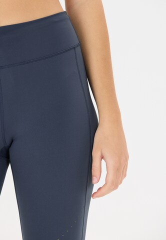ENDURANCE Slim fit Sports trousers 'Annghone' in Blue