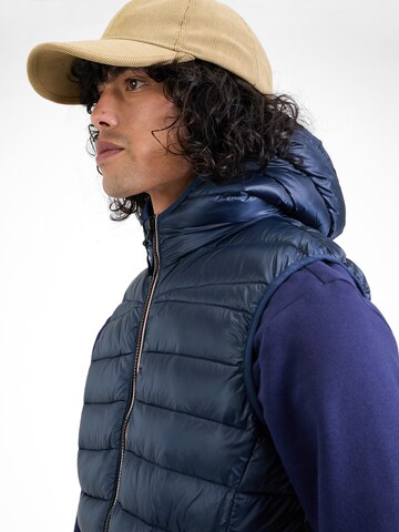 BLEND Vest in Blue