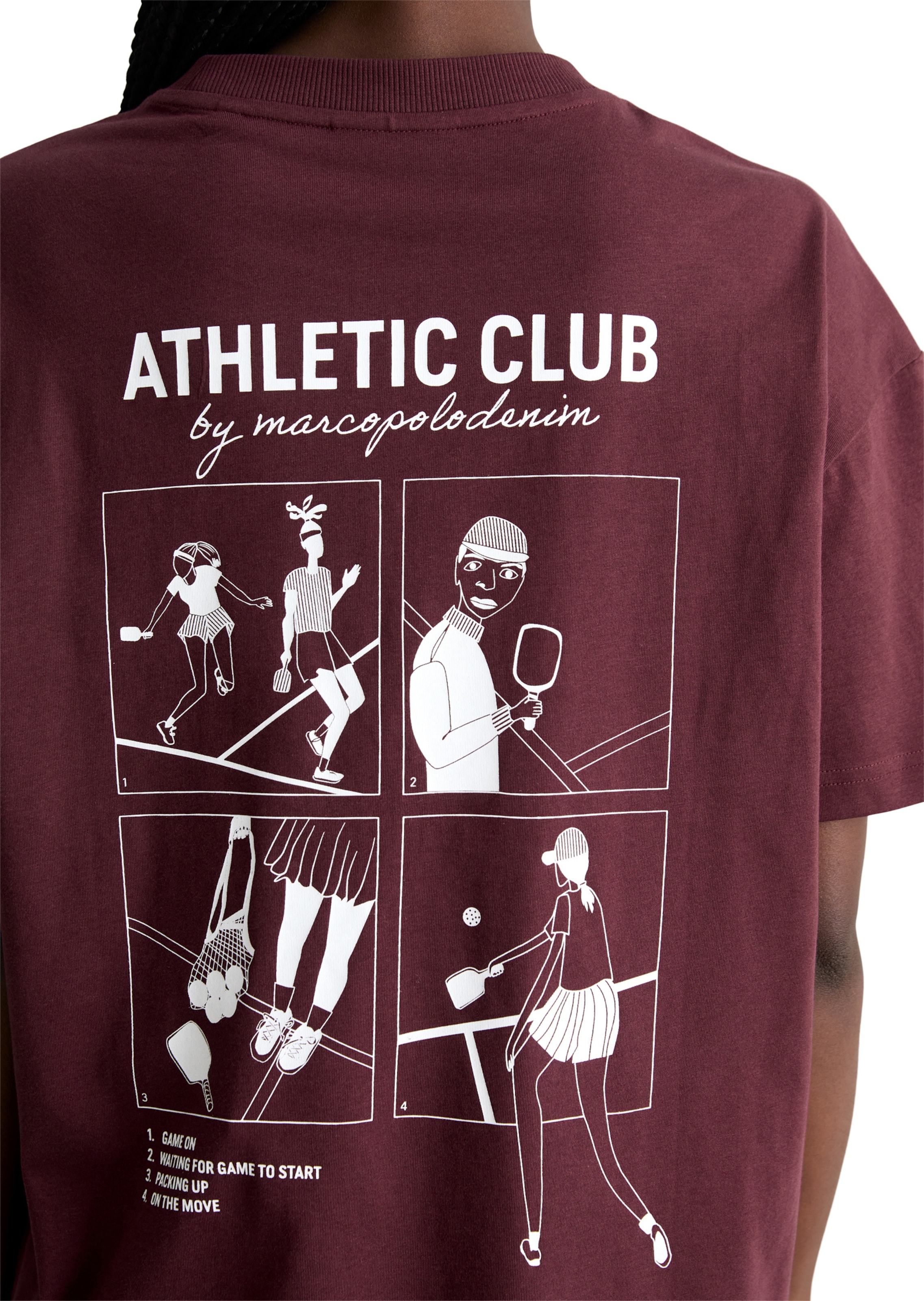 Marc O'Polo DENIM Shirt in Rood