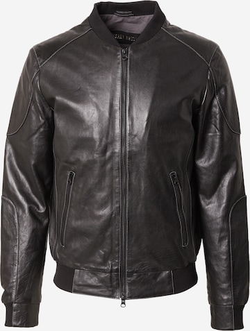 juoda FREAKY NATION Demisezoninė striukė 'Nordic': priekis