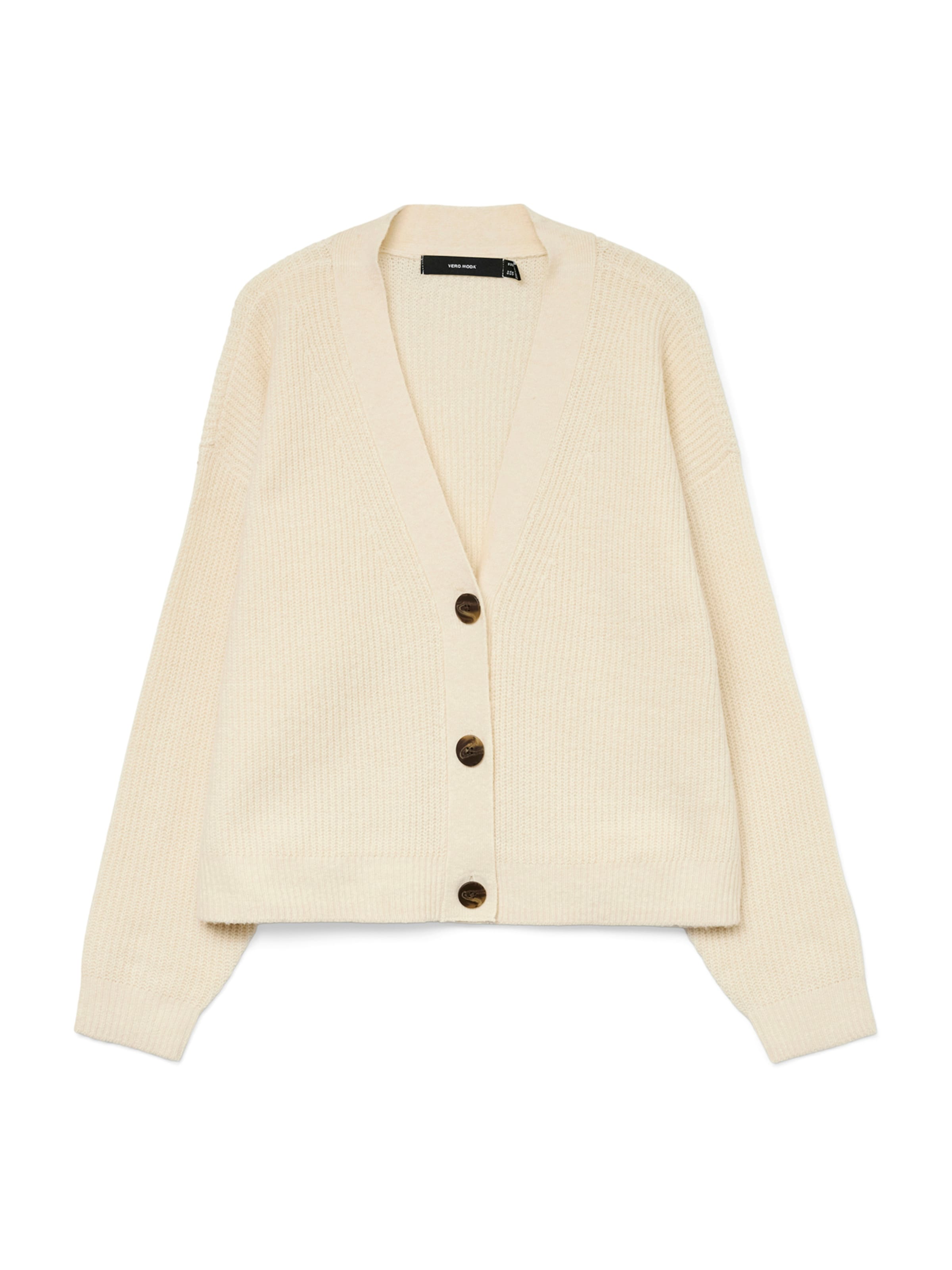 VERO MODA Strickjacke in Beige: Vorderseite
