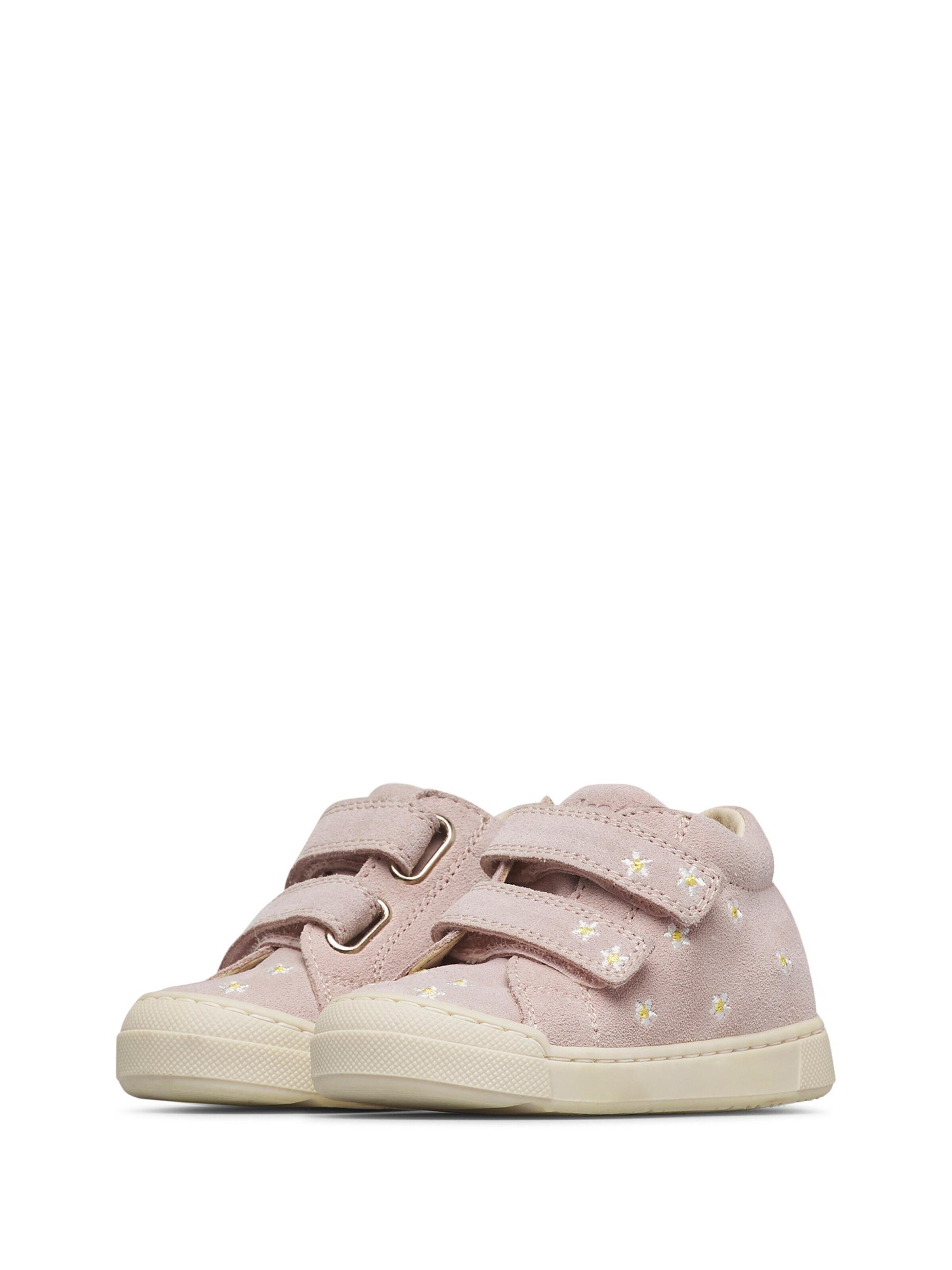 Falcotto Sneaker 'SNOPES EMBR.DAISIES VL'‌‌‌‌‌‌‌‌‌‌ in Pink