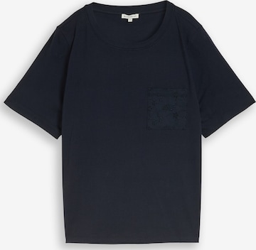 TOM TAILOR T-Shirt in Blau: Vorderseite