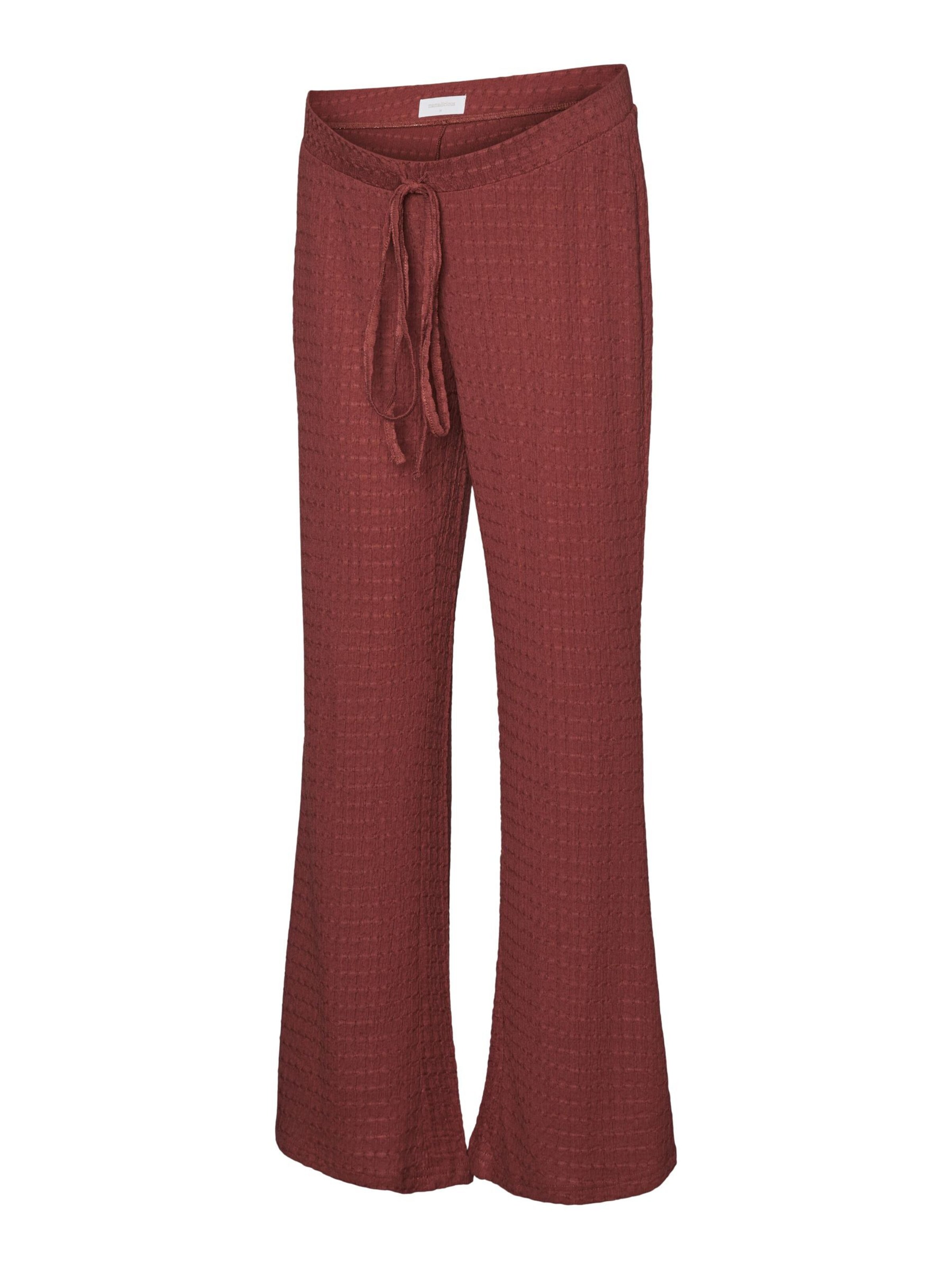 MAMALICIOUS - Acampanado Pantalón en marrón